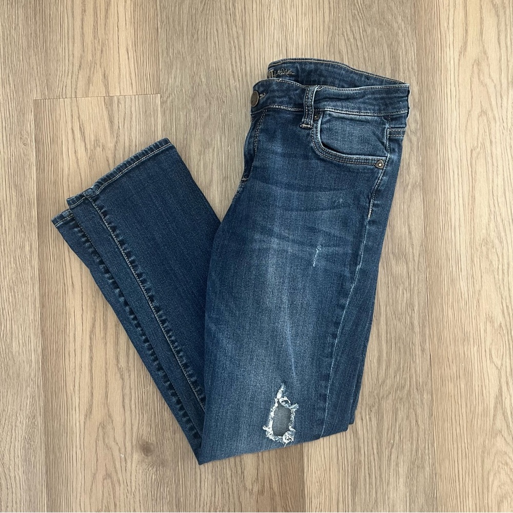 Kut from the Kloth Catherine Boyfriend Distressed Jeans KP176MA5SF Size 6